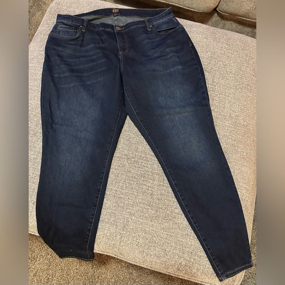 Kut From The Kloth Toothpick Skinny Jeans Size 18W Womens